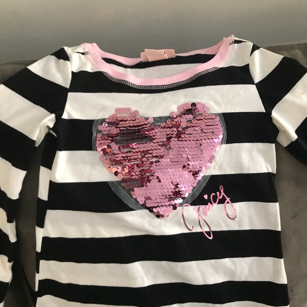 Girls juicy long sleeve shirt